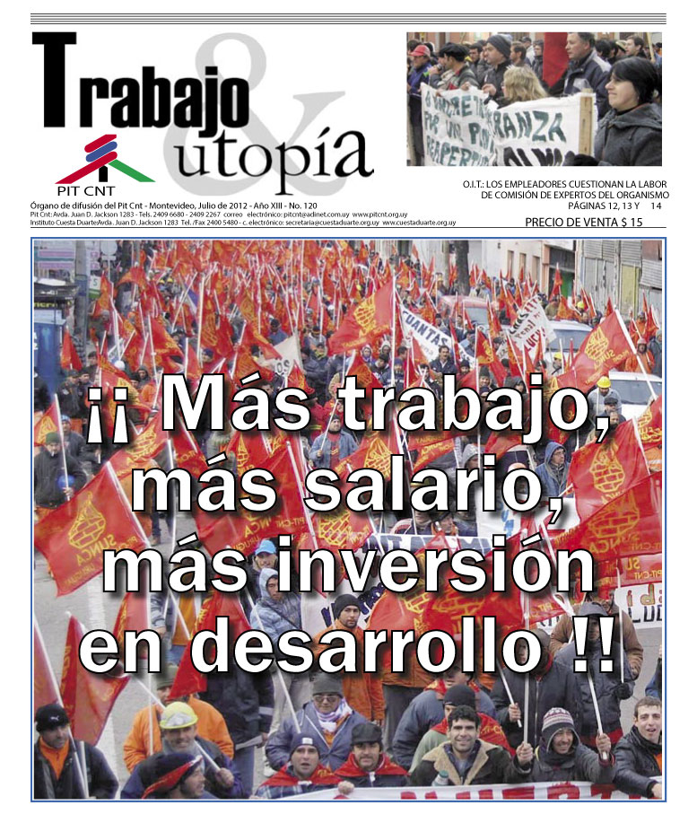 Más trabajo mas salario